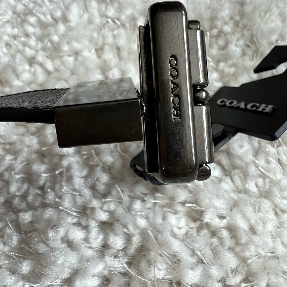 Coach Harness Buckle Reversible cut to size belt - Picture 10 of 14